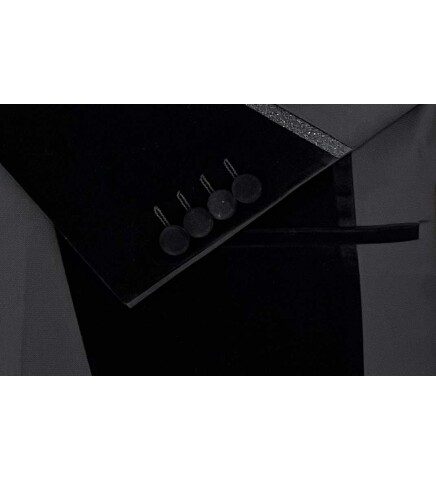 SUIT SARTORIA BLACK TUXEDO 5596
