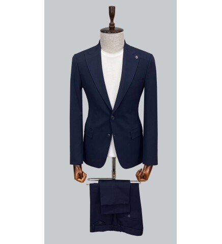 SUIT SARTORIA NAVY BLUE PERFORMANCE SUIT 2578