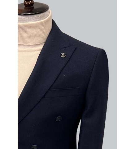 SUIT SARTORIA NAVY BLUE JACKET 4533