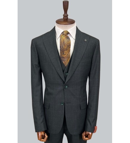 SUIT SARTORIA GREEN SUIT 2550