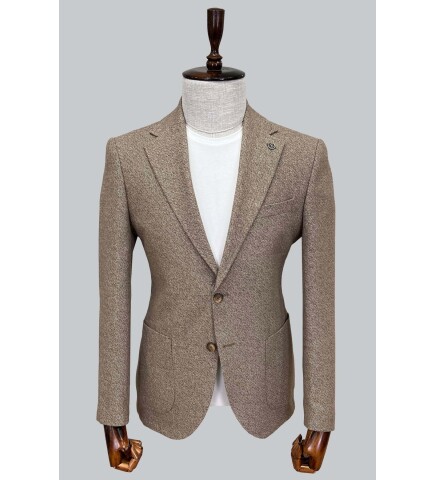 SUIT SARTORIA BROWN JACKET 4516