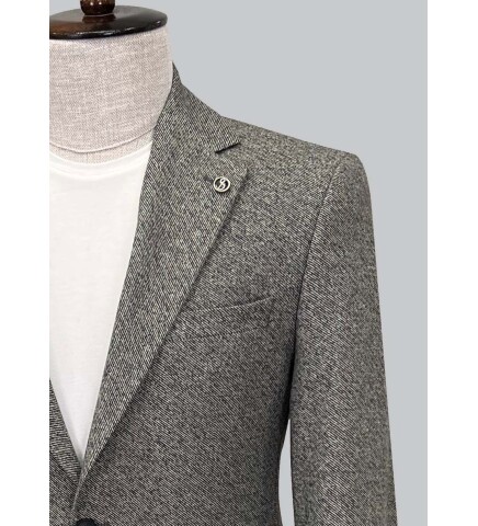 SUIT SARTORIA BLACK JACKET 4516