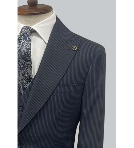 SUIT SARTORIA NAVY BLUE SUIT 2501