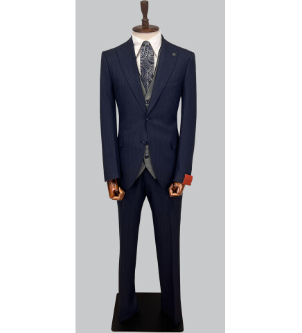 SUIT SARTORIA NAVY BLUE SUIT 2489