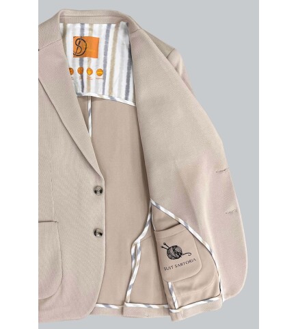 SUIT SARTORIA BEIGE JACKET 4374