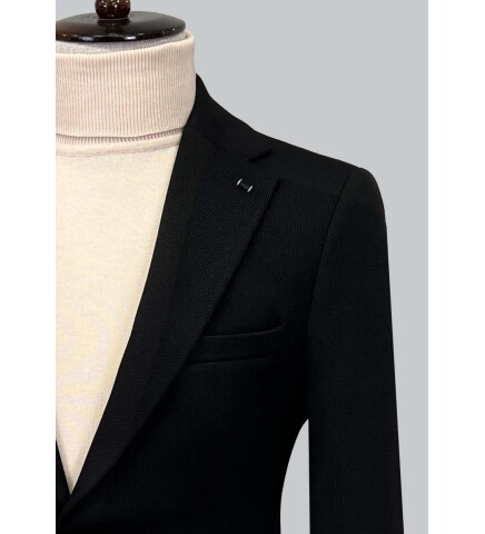SUIT SARTORIA BLACK JACKET 4374
