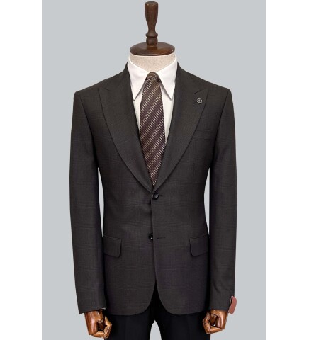 SUIT SARTORIA WOOL BROWN SUIT 2375