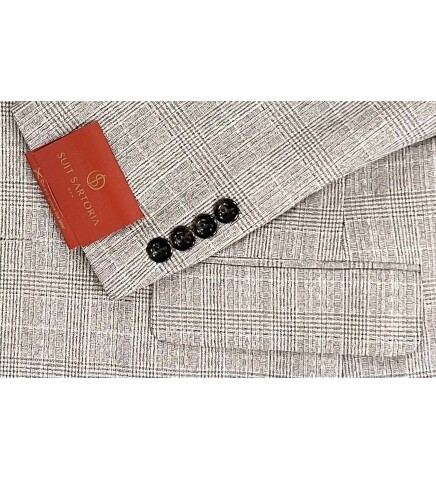 SUIT SARTORIA WOOL BEIGE SUIT 2375