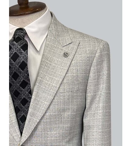 SUIT SARTORIA WOOL GREY SUIT 2375