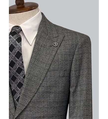 SUIT SARTORIA WOOL GREY SUIT 2375