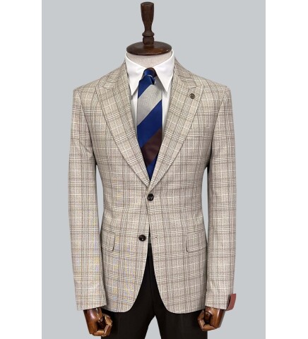 SUIT SARTORIA WOOL BEIGE SUIT 2375