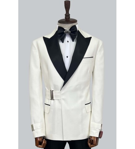 SUIT SARTORIA BEYAZ DAMATLIK 5527