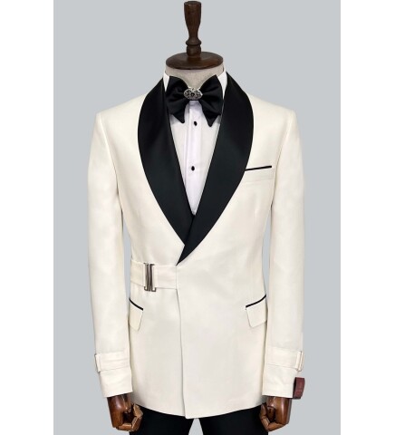 SUIT SARTORIA BEYAZ DAMATLIK 5526
