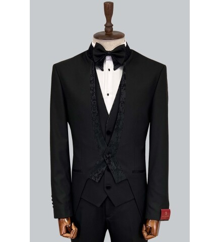 SUIT SARTORIA SİYAH DAMATLIK 5562