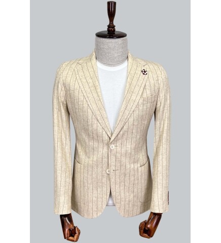 SUIT SARTORIA BEIJE JACKET 4361