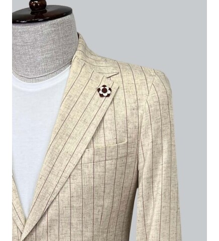 SUIT SARTORIA BEIJE JACKET 4361