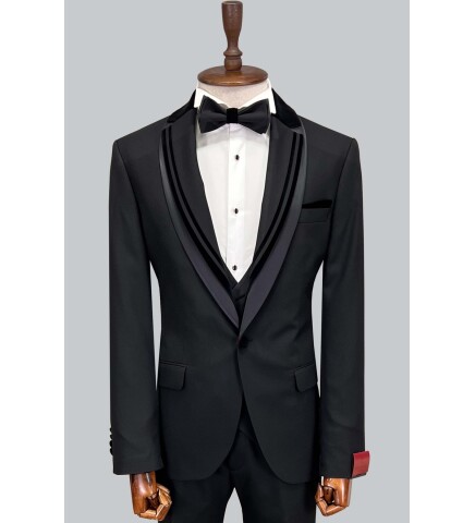 SUIT SARTORIA SİYAH DAMATLIK 5277