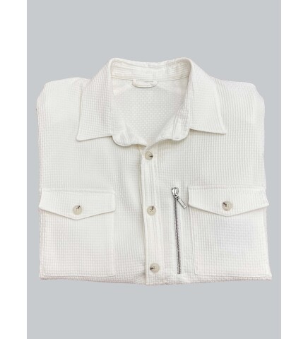 SUIT SARTORIA WHITE OVERSHIRT 4348