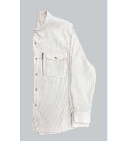 SUIT SARTORIA WHITE OVERSHIRT 4348