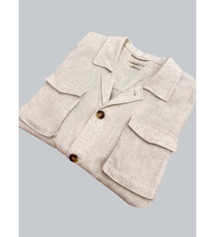 SUIT SARTORIA BEIJE OVERSHIRT 4347