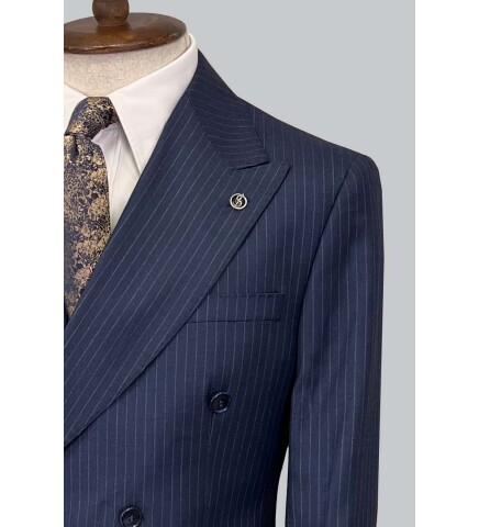 SUIT SARTORIA NAVY BLUE SUIT 2381