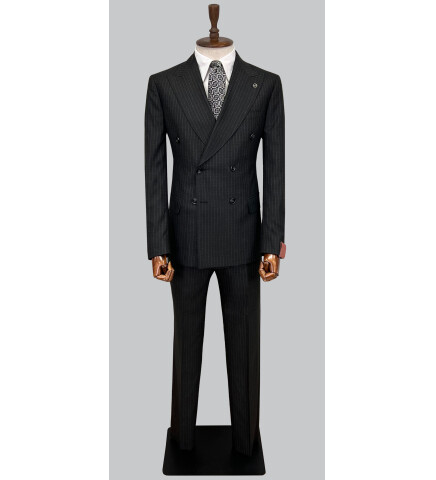 SUIT SARTORIA BLACK SUIT 2381