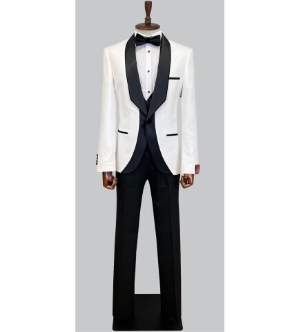 SUIT SARTORIA WHITE TUXEDO 5420