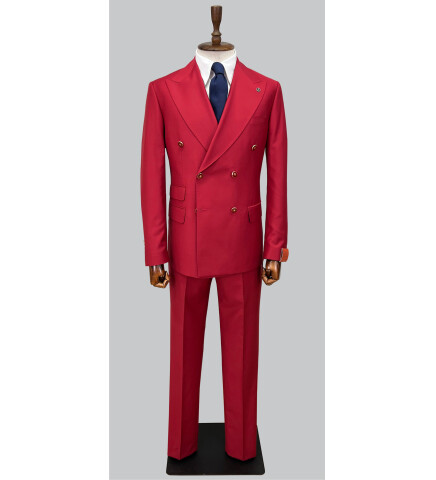 SUIT SARTORIA CLARET RED SUIT 2379