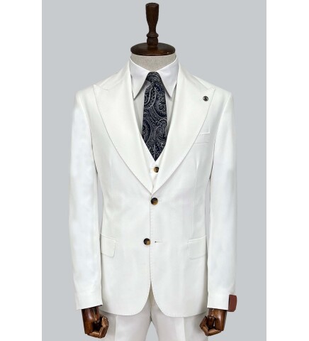 SUIT SARTORIA WHITE SUIT 2378