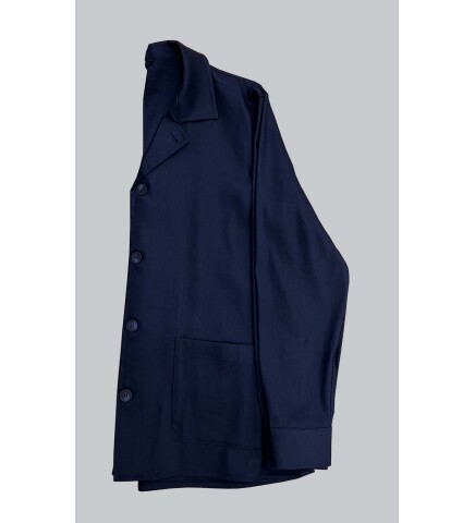 SUIT SARTORIA NAVY BLUE LINEN SUIT 4358