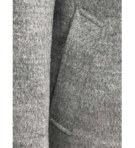 SUIT SARTORIA REMOVABLE COLLAR GREY COAT 8083