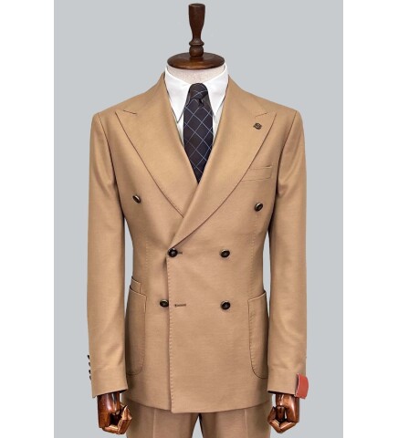 SUIT SARTORIA LIGHT BROWN SUIT 2339