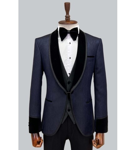 SUIT SARTORIA LACİVERT DAMATLIK 5499