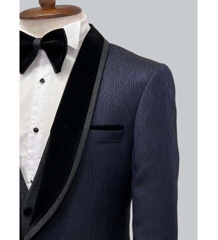 SUIT SARTORIA LACİVERT DAMATLIK 5499