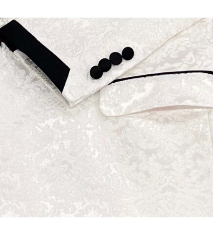 SUIT SARTORIA BEYAZ DAMATLIK 5497