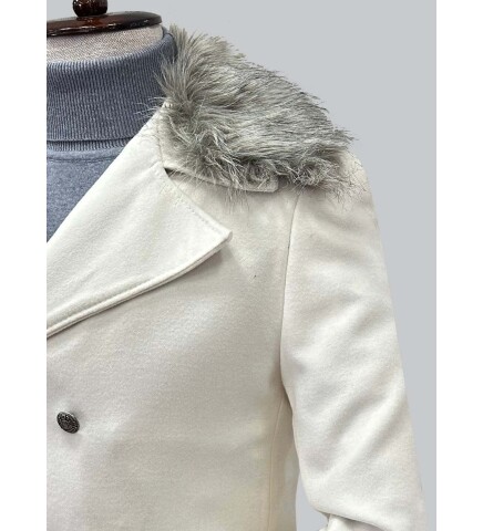 SUIT SARTORIA REMOVABLE COLLAR WHITE COAT 8090