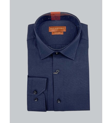 SUIT SARTORIA NAVY BLUE SHIRT 6051