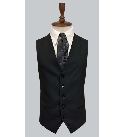 SUIT SARTORIA BLACK WOOL SUIT 2270