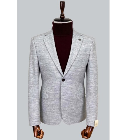 SUIT SARTORIA WOOL GREY JACKET 4272