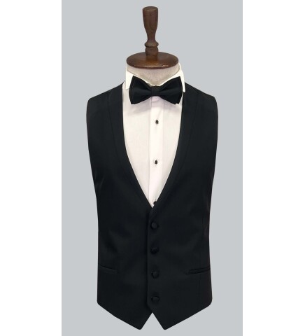 SUIT SARTORIA SİYAH ÇIKMA SİVRİ YAKA DAMATLIK 5641
