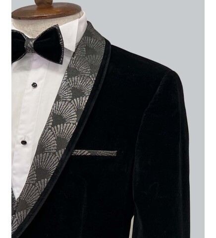 Cemden DAMATLIK SİYAH 5324