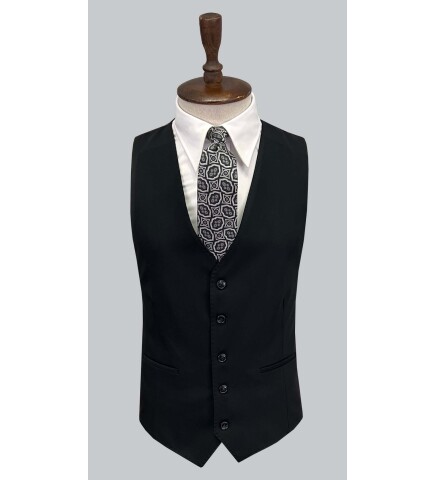 SUIT SARTORIA BLACK SUIT 2056